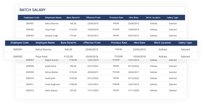 Batch Salary Processing