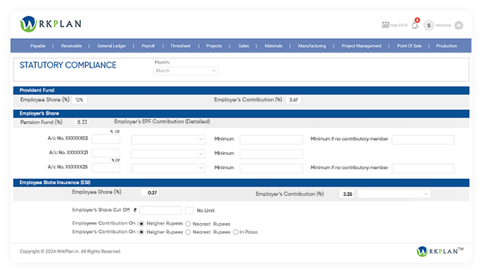 Statutory Compliance Management