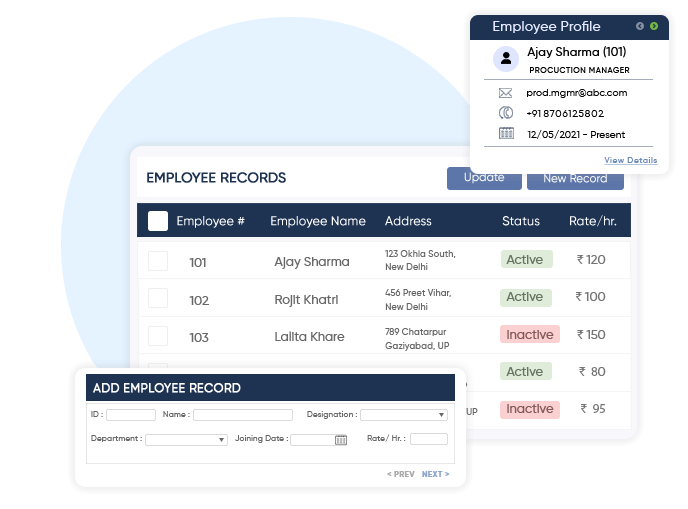 Centralized Employee Database