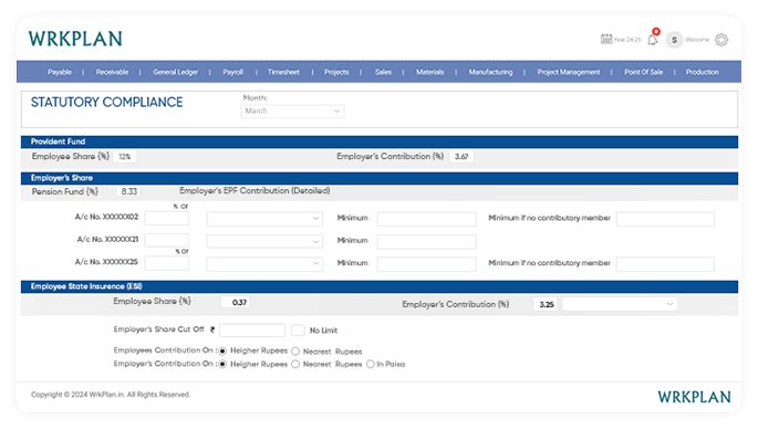 Statutory Compliance Management