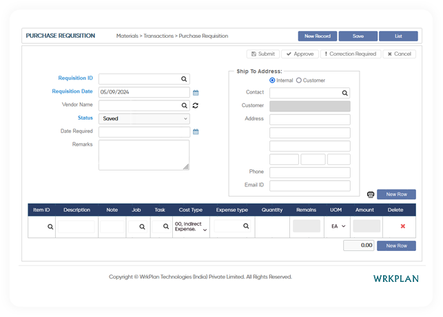 Procurement management