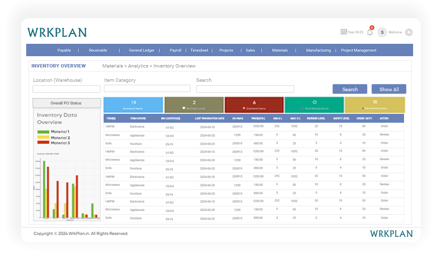 Stock Flow Management